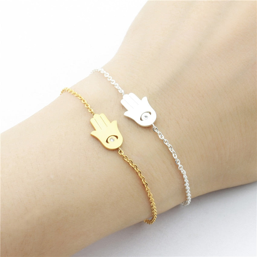 Hamsa Charm Bracelet