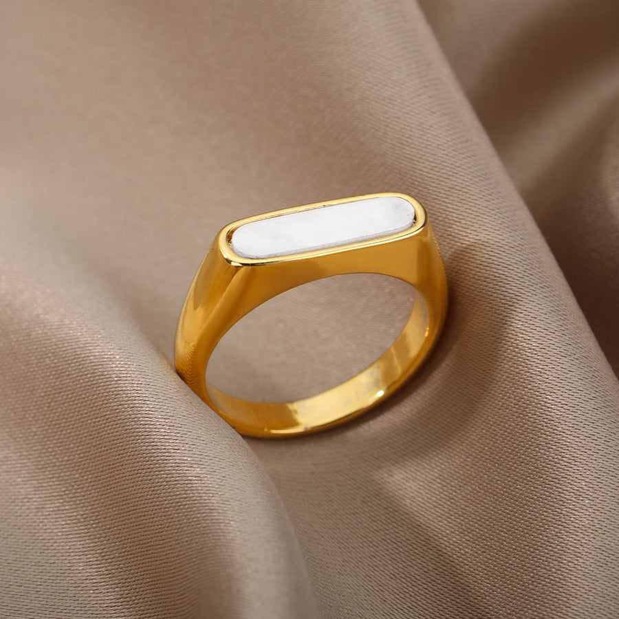 Marble Shell Ring