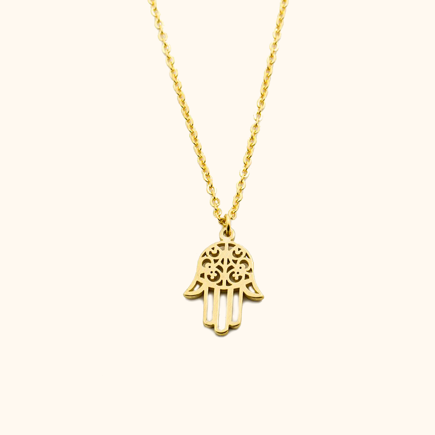 Hamsa Hand Pendant Necklace