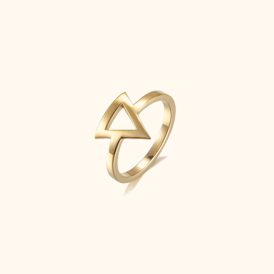 Triangle Stacking Ring