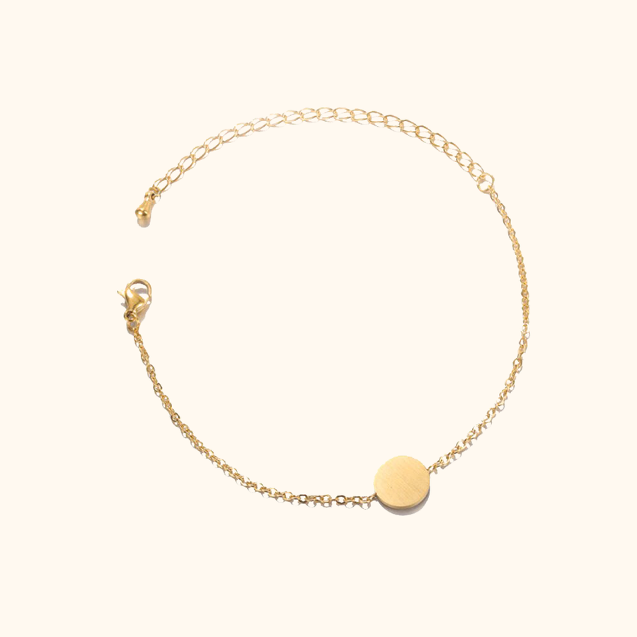 Simple Coin Bracelet