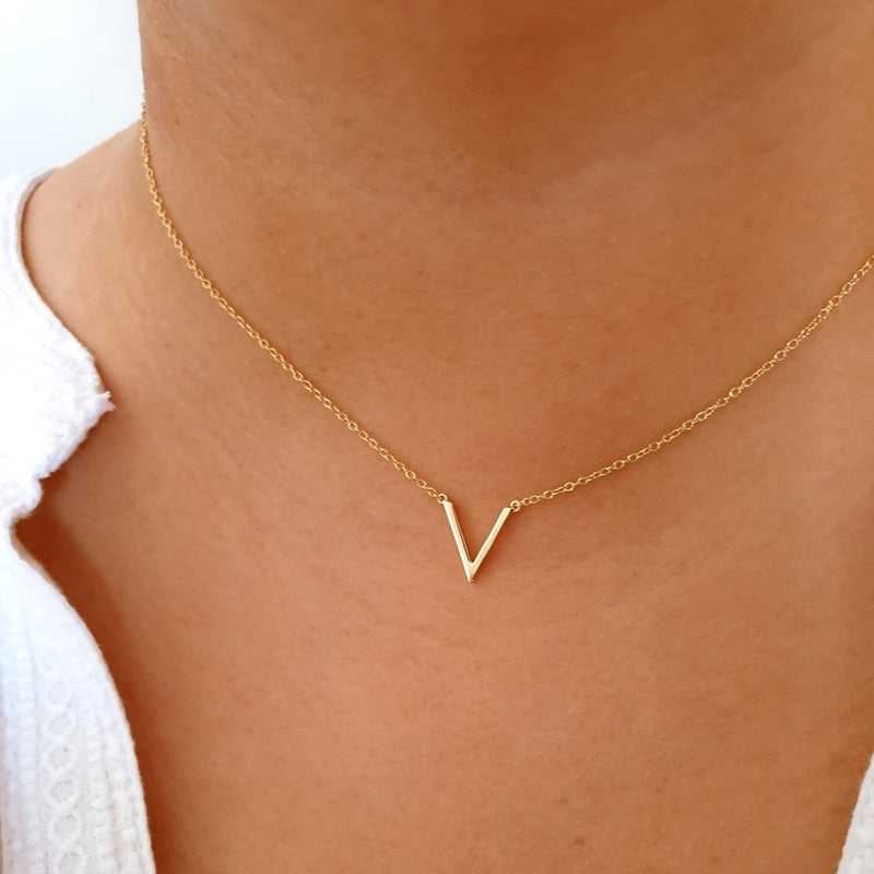 Open V Necklace