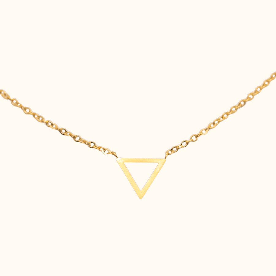 Triangle Charm Necklace